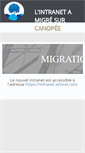 Mobile Screenshot of laforet-intranet.com